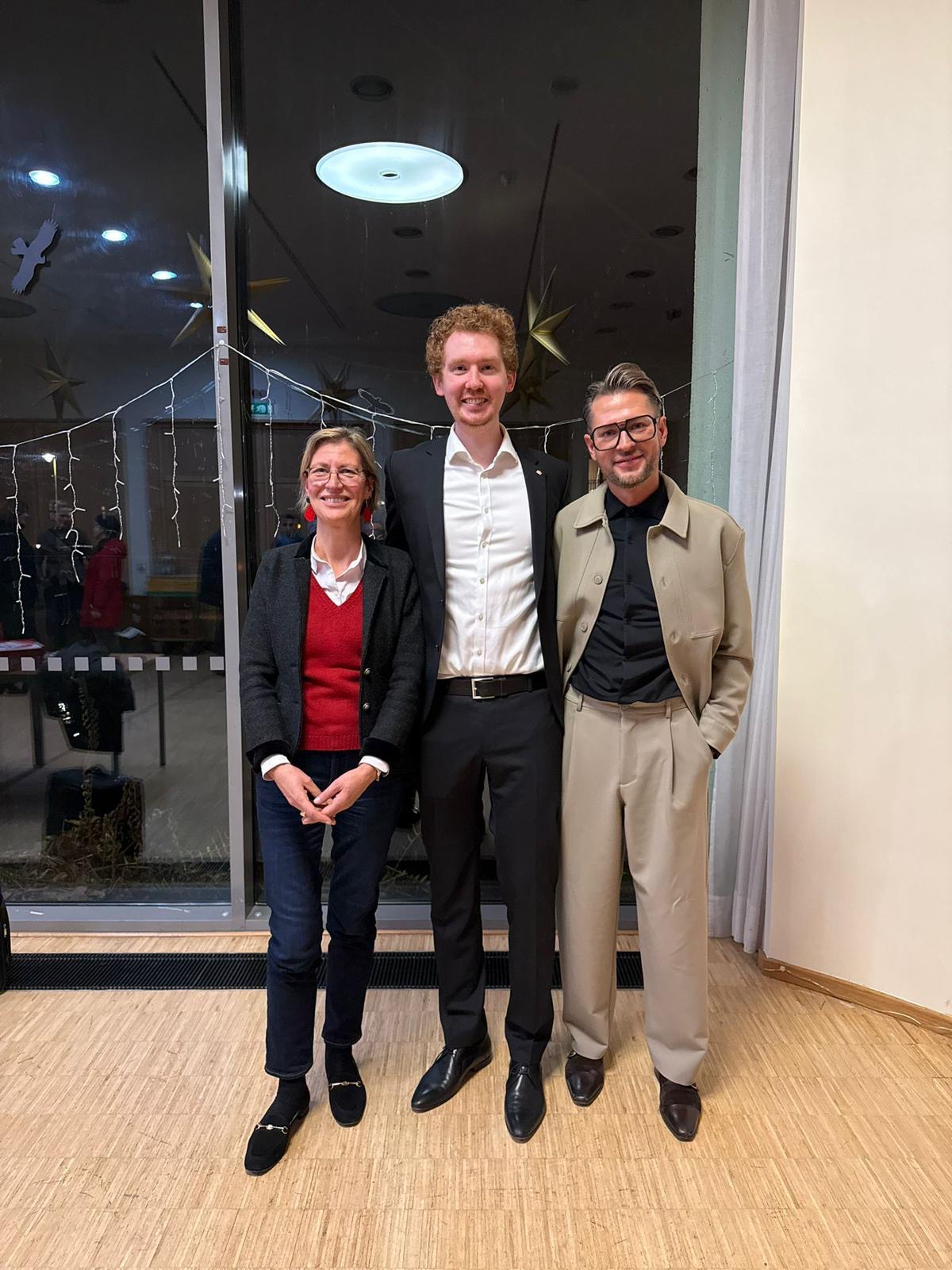 Barbara Jansen, Rick Stellmacher, Matthias Fiedler (v.l.n.r)

